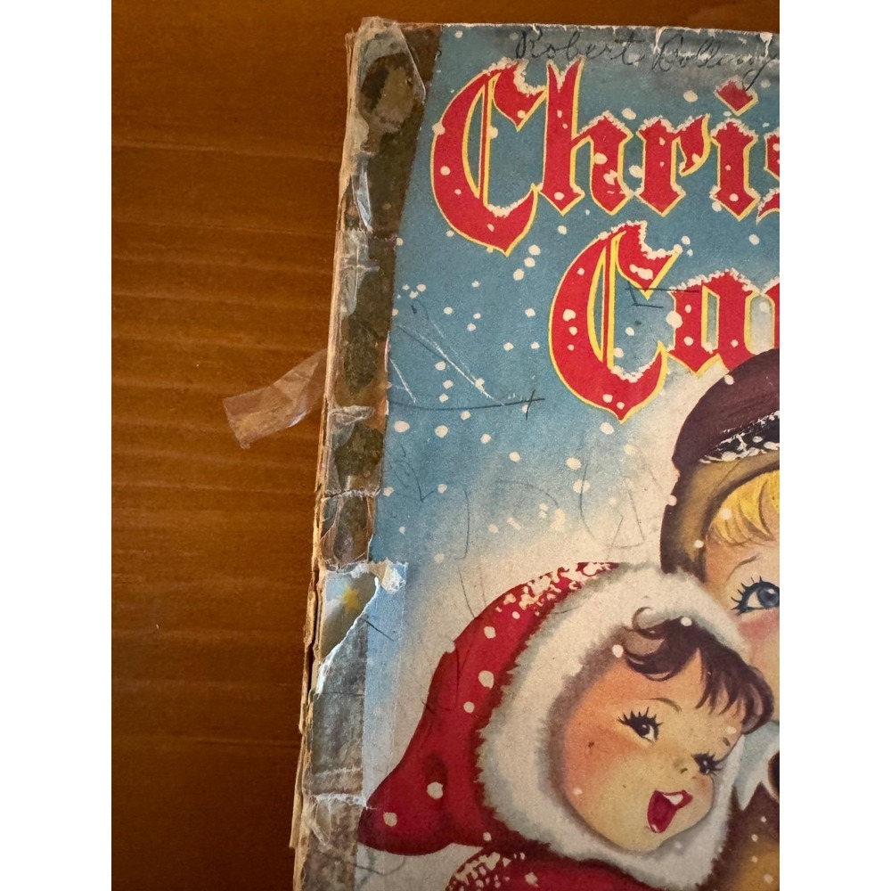 Vintage‎ Christmas Carols Book Children Songs Karl Schulte FD Lohman - Picture 2 of 9